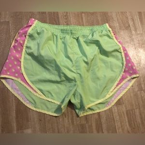 All for Color Bottoms | All for Color Girls Running Shorts | Color:Green| Size L